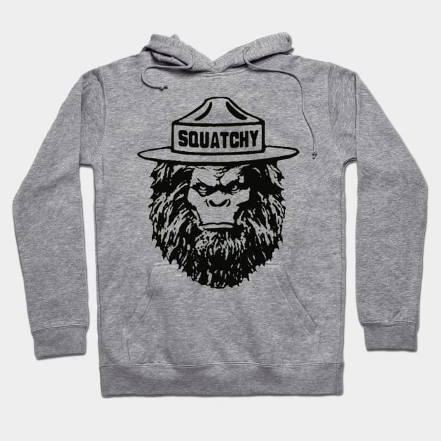 the bigfoot ranger squatchy Hoodie by BerrymanShop